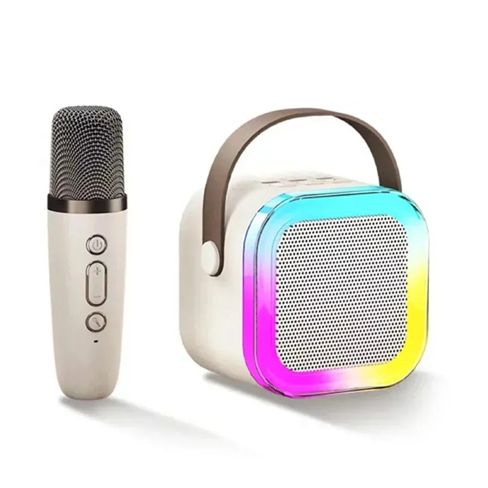 VoxStar™ Portable Karaoke Machine with Dual Wireless Mics & 3D Surround Sound