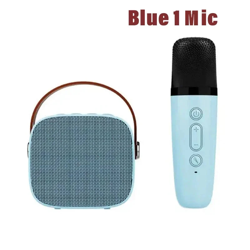 VoxStar™ Portable Karaoke Machine with Dual Wireless Mics & 3D Surround Sound