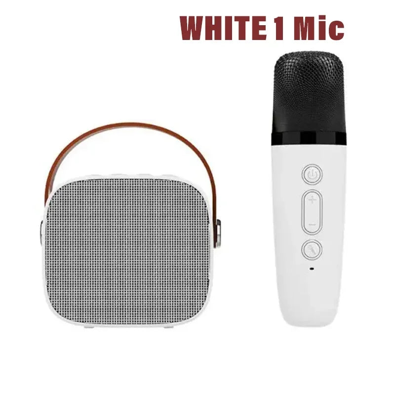 VoxStar™ Portable Karaoke Machine with Dual Wireless Mics & 3D Surround Sound