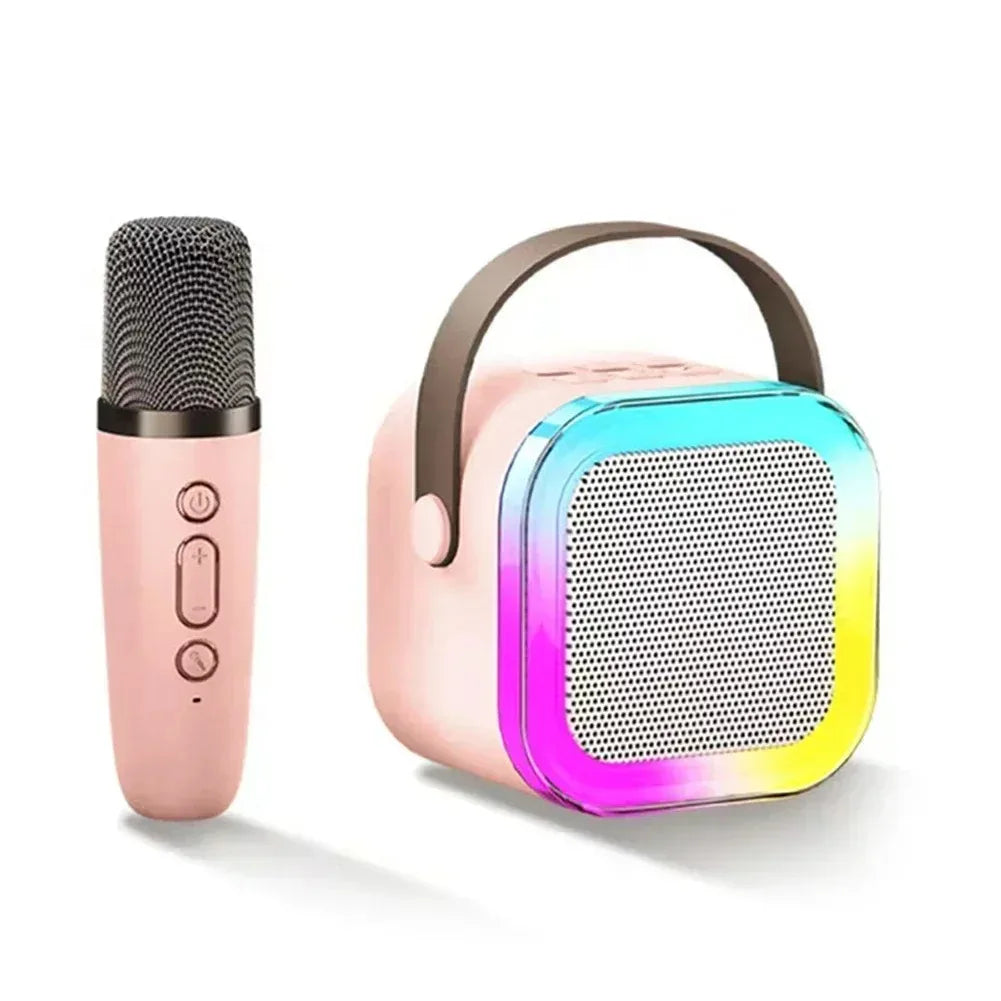 VoxStar™ Portable Karaoke Machine with Dual Wireless Mics & 3D Surround Sound
