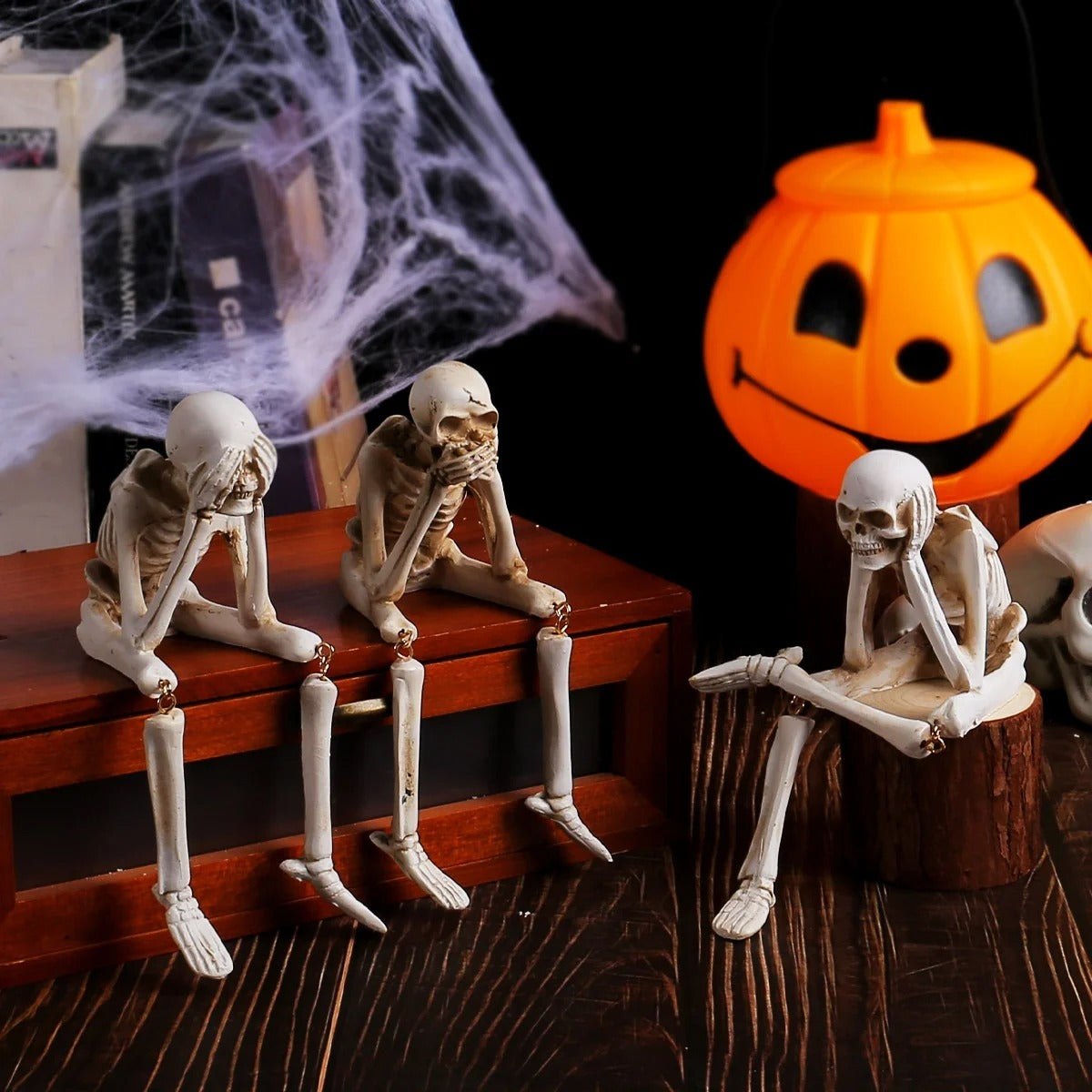 HalloSkull™ Halloween Fireplace Decor