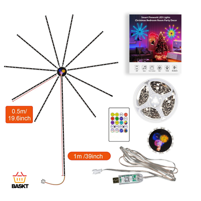 Ignix™ Music-Sync LED Firework Light Show – Smart Indoor/Outdoor Party Lights