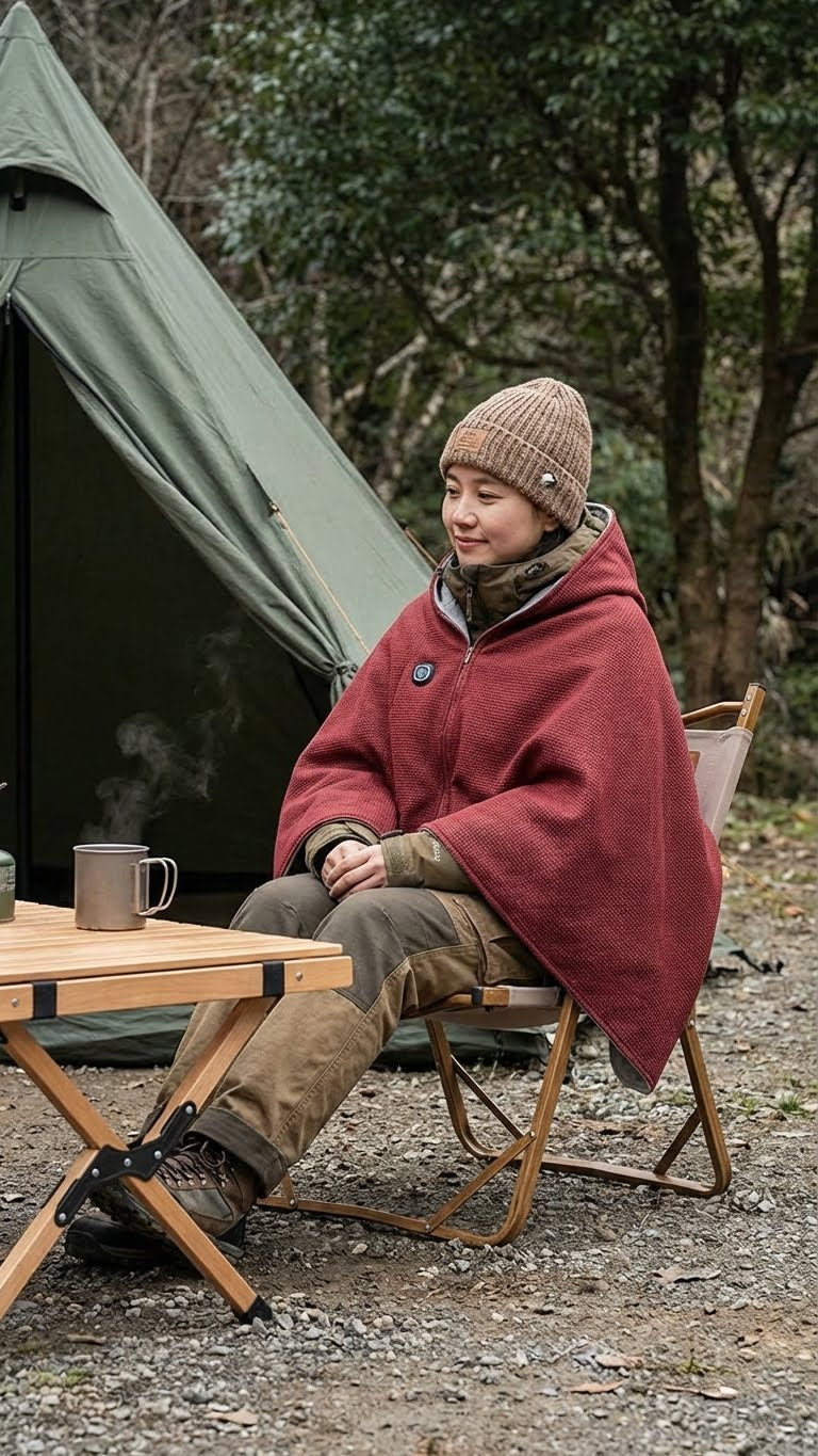 The EmberCloak™ – USB Active Heated Survival Poncho