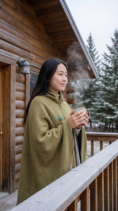 The EmberCloak™ – USB Active Heated Survival Poncho