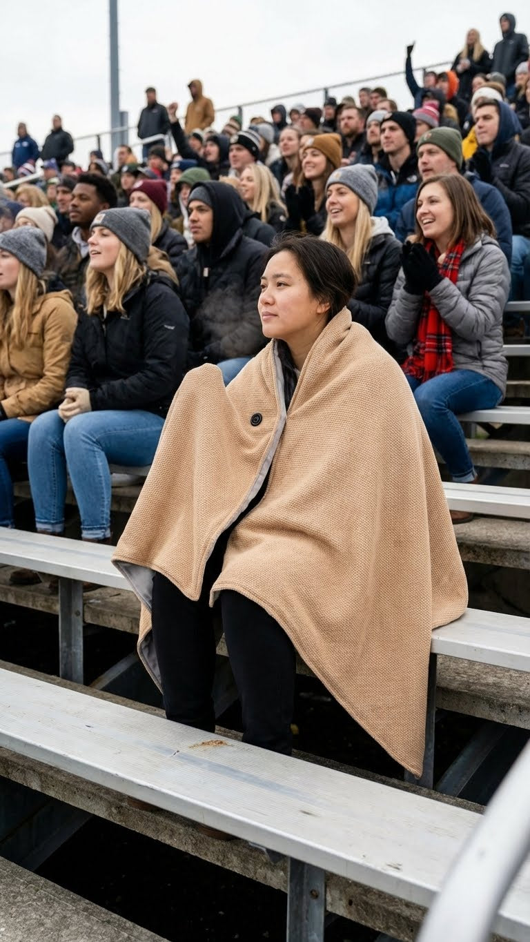 The EmberCloak™ – USB Active Heated Survival Poncho