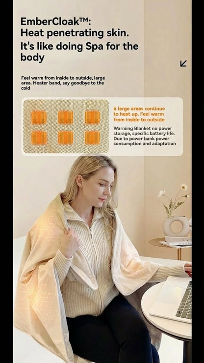 The EmberCloak™ – USB Active Heated Survival Poncho