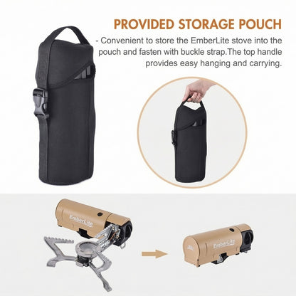 EmberLite™ Portable Folding Gas Stove – 2670W