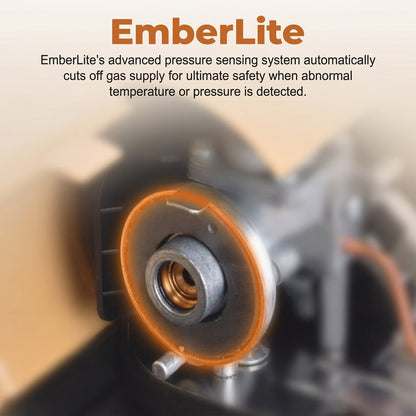 EmberLite™ Portable Folding Gas Stove – 2670W
