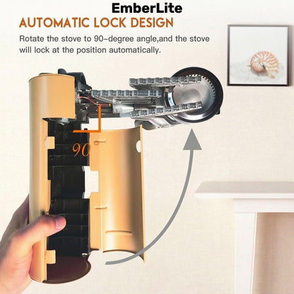 EmberLite™ Portable Folding Gas Stove – 2670W