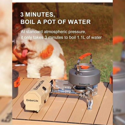 EmberLite™ Portable Folding Gas Stove – 2670W