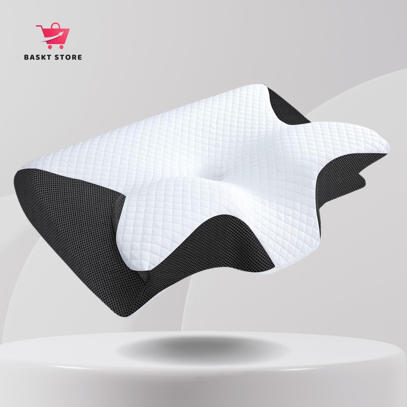 NEW & IMPROVED 2-in-1 Memory Foam Cervical Pillow | Ergonomic Orthopedic Neck Support Pillow for Pain Relief & Better Sleep