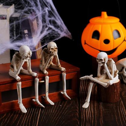 HalloSkull™ Halloween Fireplace Decor