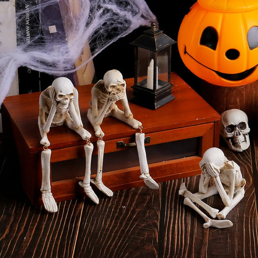 HalloSkull™ Halloween Fireplace Decor