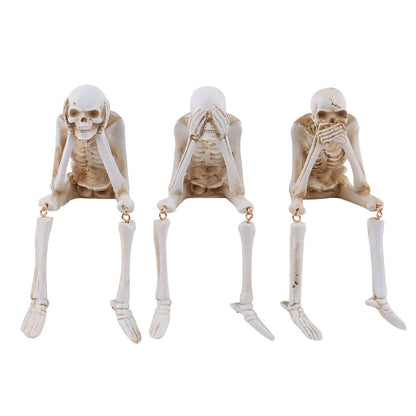 HalloSkull™ Halloween Fireplace Decor