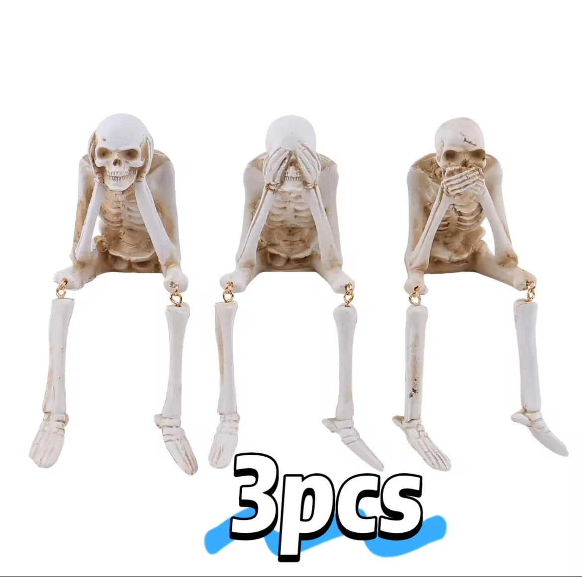 HalloSkull™ Halloween Fireplace Decor